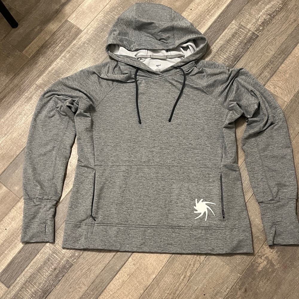 Gray RYU Hooded Sweatshirt